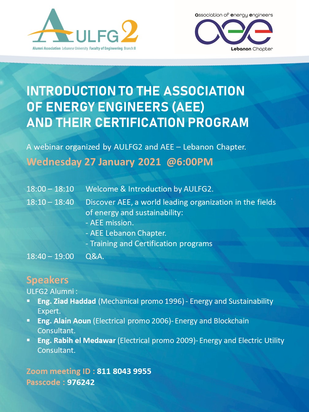 INTRODUCTION TO THE ASSOCIATION OF ENERGY ENGINEERS (AEE) AND THEIR